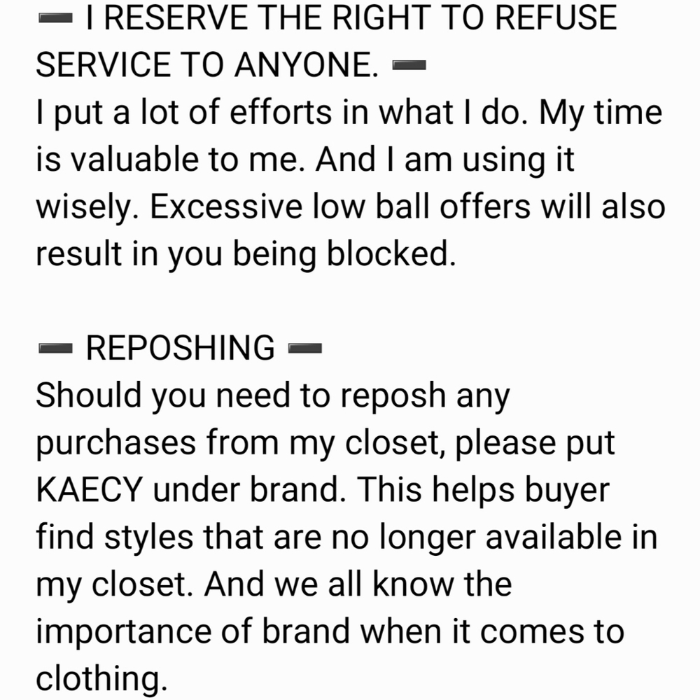 ➖ GUIDELINES & FAQs ➖ - Picture 5 of 5